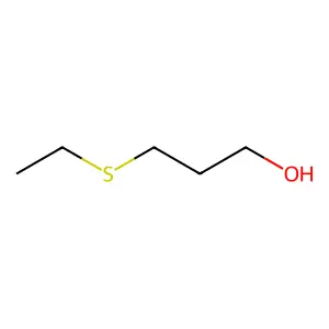 gamma-Hydroxypropyl ethyl sulfide structure