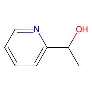 alpha-Methyl-2-pyridinemethanol structure