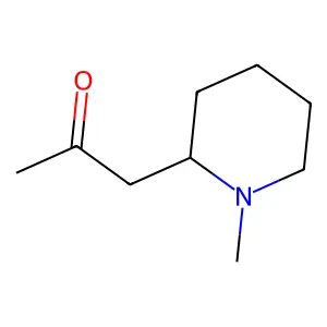 1-(1-Methylpiperidin-2-yl)propan-2-one structure