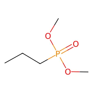 Dimethyl propylphosphonate structure