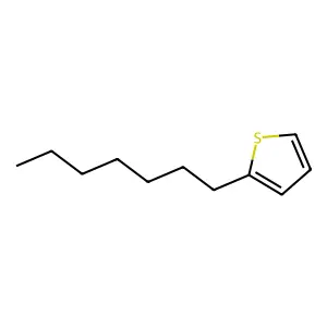 2-Heptylthiophene structure