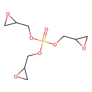 Tris(2,3-epoxypropyl) phosphate structure