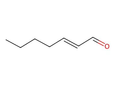 2-Hepten-1-al structure