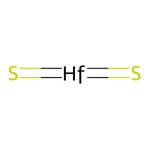 Hafnium sulfide (HfS2) structure