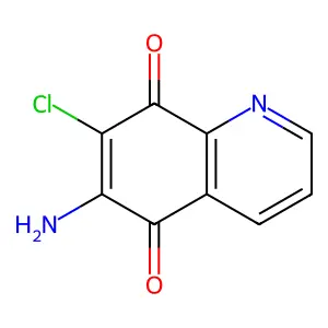 6-Amino-7-chloro-5,8-dioxoquinoline structure