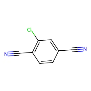 1,4-Benzenedicarbonitrile, 2-chloro- structure