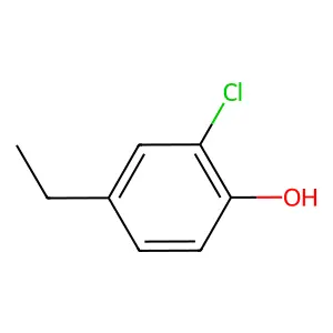 2-Chloro-4-ethylphenol structure