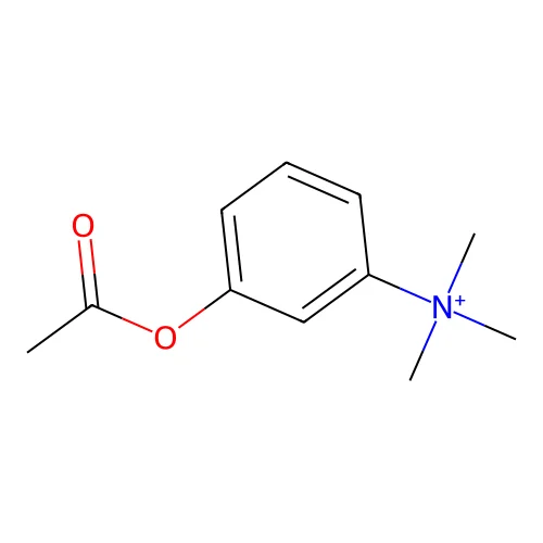 (3-Acetoxy-phenyl)-trimethyl-ammonium structure
