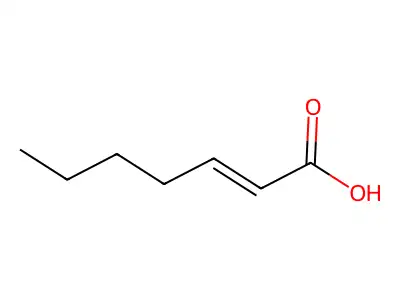 Heptenoic acid structure