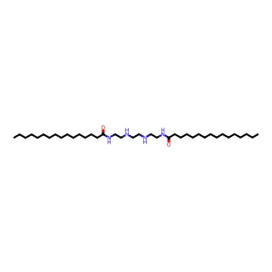N-[2-[2-[2-(hexadecanoylamino)ethylamino]ethylamino]ethyl]hexadecanamide structure