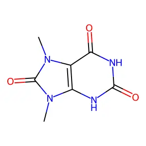 7,9-Dihydro-7,9-dimethyl-1H-purine-2,6,8(3H)-trione structure
