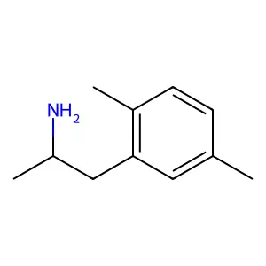2,5-Dimethylamphetamine structure