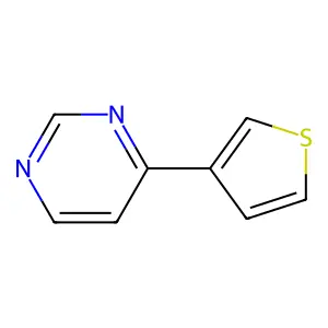 4-(3-Thienyl)pyrimidine structure