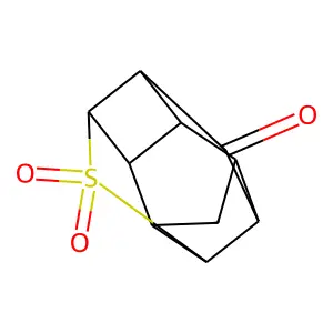 1,3,5-Ethanylylidene-2-thiacyclobuta[cd]pentalen-7-one, octahydro-, 2,2-dioxide structure
