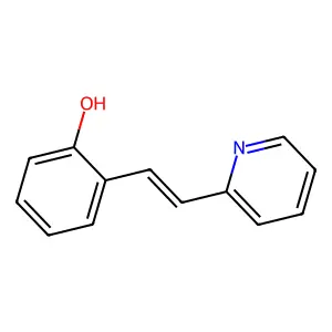 Alpha-(2-pyridylmethylene)-O-cresol structure