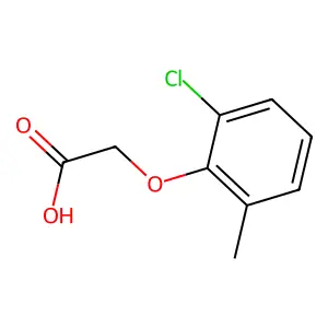 2-(2-Chloro-6-methylphenoxy)acetic acid structure