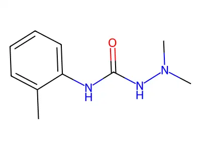 1,1-Dimethyl-4-(O-tolyl)semicarbazide structure