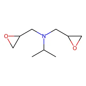 N,N-Bis(2,3-epoxypropyl)isopropylamine structure