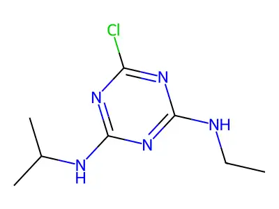 Atrazine structure