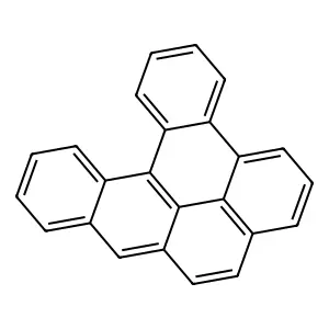 Dibenzo(a,l)pyrene structure