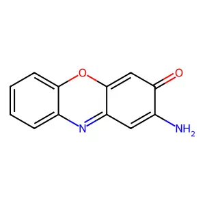 2-Aminophenoxazin-3-One structure