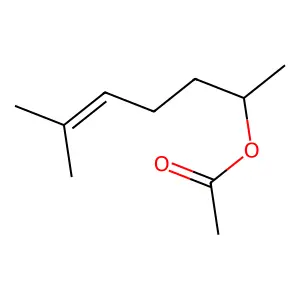 6-Methyl-5-hepten-2-yl acetate structure