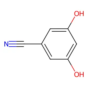 3,5-Dihydroxybenzonitrile structure