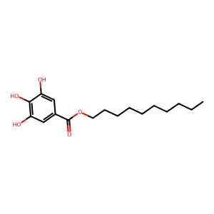 Decyl Gallate structure