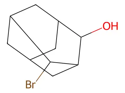 4-Bromoadamantan-2-ol structure