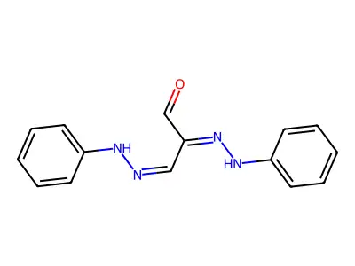 2,3-Bis(phenylhydrazinylidene)propanal structure