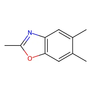 2,5,6-Trimethylbenzoxazole structure
