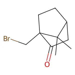 1-(Bromomethyl)-7,7-dimethylbicyclo[2.2.1]heptan-2-one structure