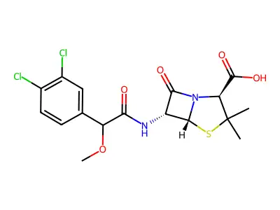 Clometocillin structure