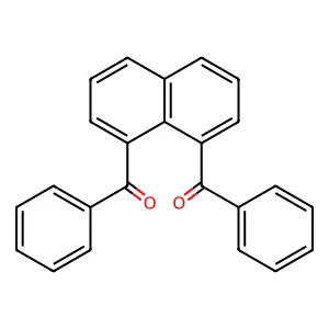 1,8-Dibenzoylnaphthalene structure