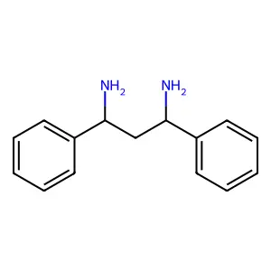 1,3-Diphenylpropane-1,3-diamine structure