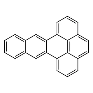 Dibenzo(de,qr)naphthacene structure