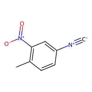 4-Isocyano-1-methyl-2-nitrobenzene structure