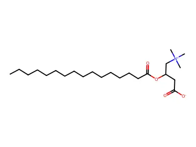 (+-)-Palmitoyl carnitine structure