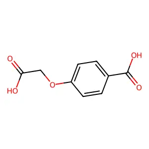 4-(Carboxymethoxy)benzoic acid structure