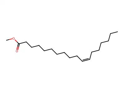 Methyl octadec-11-enoate structure