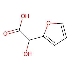 alpha-Hydroxy-2-furanacetic acid structure