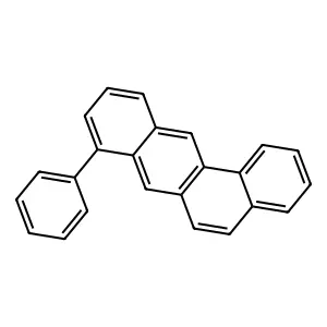 Benz(a)anthracene, 8-phenyl- structure