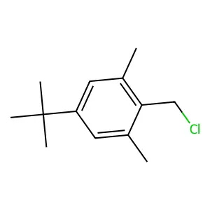 1-tert-Butyl-4-(chloromethyl)-3,5-dimethylbenzene structure