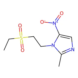 Tinidazole structure