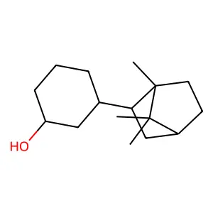 3-(2-Bornyl)cyclohexan-1-ol structure