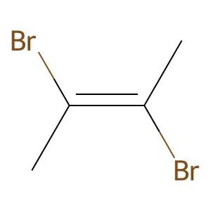 2-Butene, 2,3-dibromo- structure