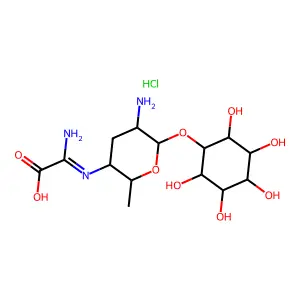 Kasugamycin hydrochloride structure