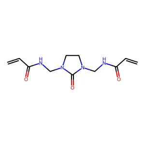 2-Propenamide, N,N'-[(2-oxo-1,3-imidazolidinediyl)bis(methylene)]bis- structure