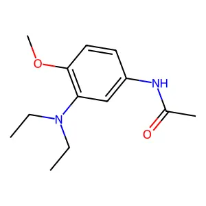 Acetamide, N-(3-(diethylamino)-4-methoxyphenyl)- structure