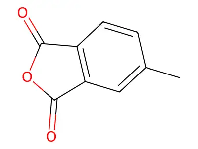4-Methylphthalic anhydride structure